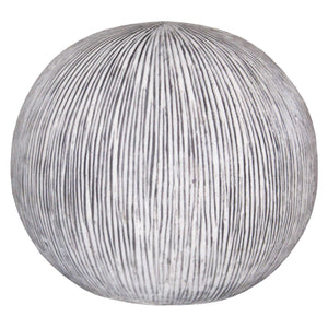 1 X 16 X 14 Sandstone Ribbed Finish Outdoor Light - Ball - The Yardtopia