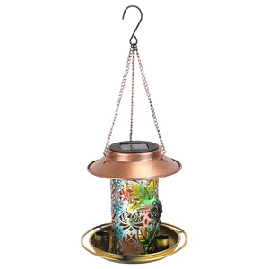 Solar Hanging Bird Feeder Decorative Lantern - The Yardtopia