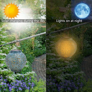 Outdoor Waterproof Garden Retro Iron Lamp - The Yardtopia