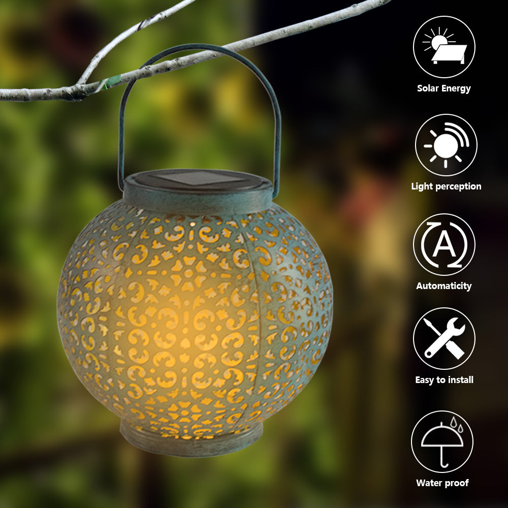 Outdoor Waterproof Garden Retro Iron Lamp - The Yardtopia