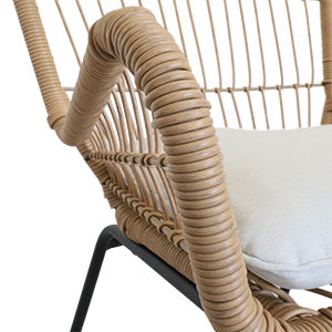 3 Piece Outdoor Wicker Chair Set - The Yardtopia