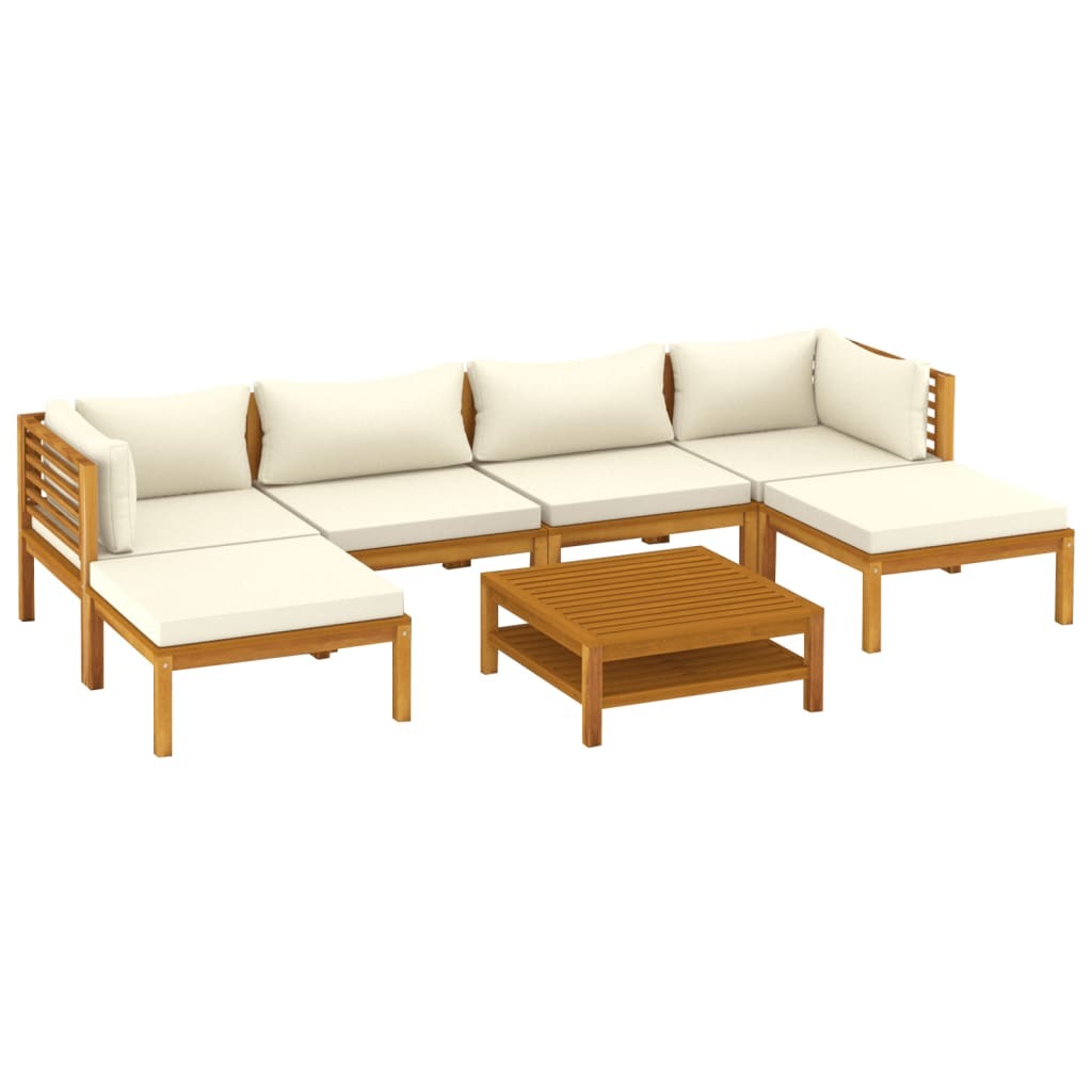 Amalfi 7 Piece Patio Lounge Set