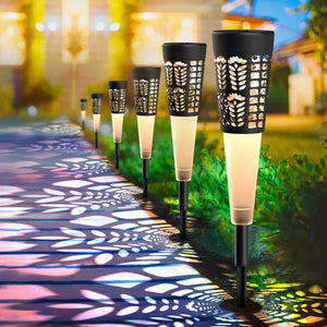 Solar Powered Landscape Lights - 6 Pack - The Yardtopia