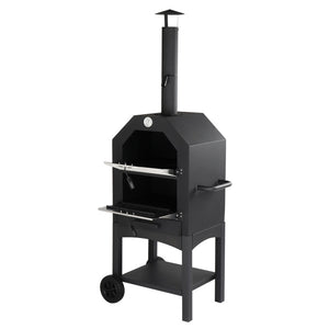 Outdoor Wood Fired Pizza Oven with Pizza Stone