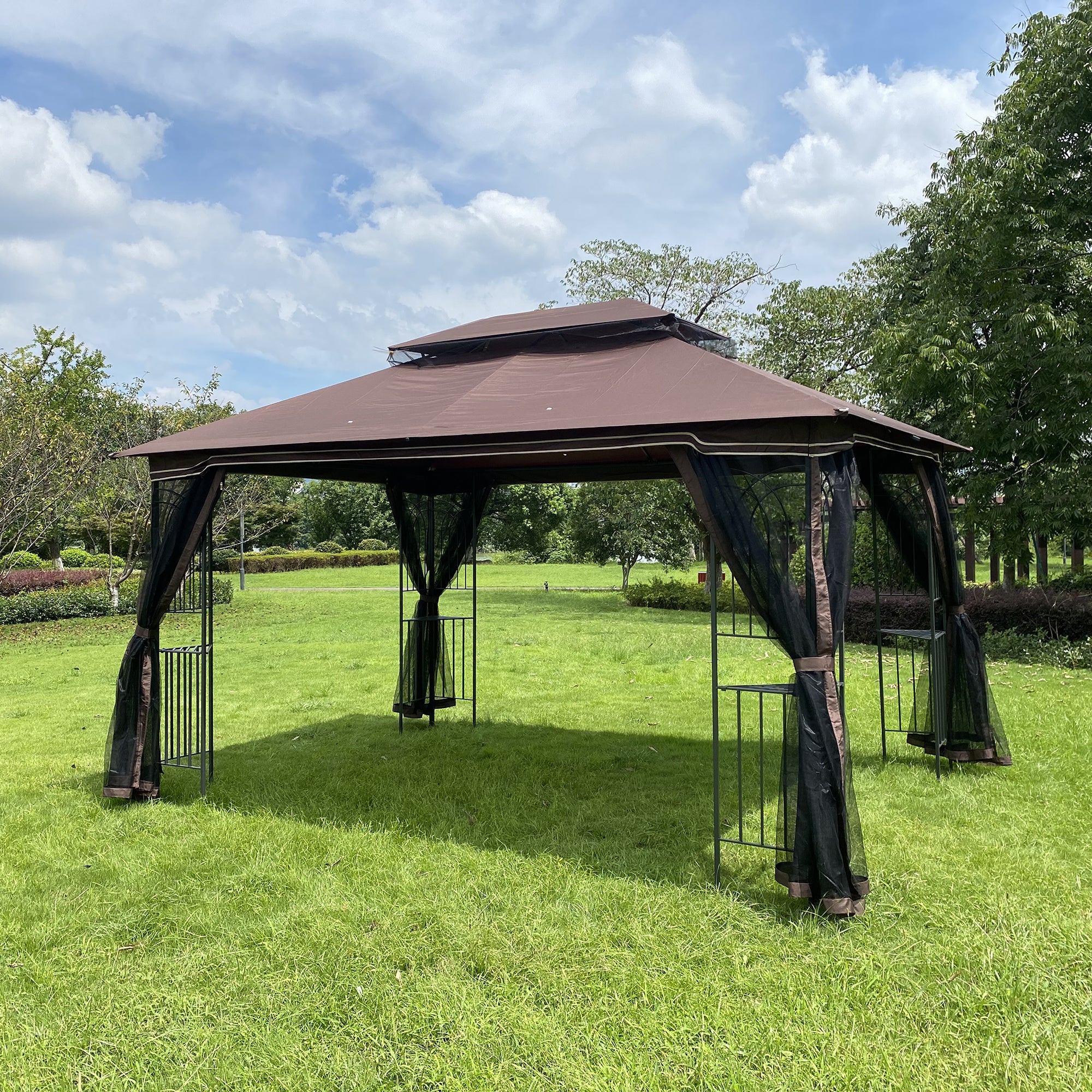 Outdoor Patio Gazebo Canopy Tent - 13x10ft - The Yardtopia