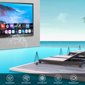 Sylvox 65 inch Waterproof Outdoor Smart TV