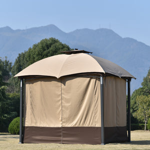 10ft Double Vented Gazebo Canopy