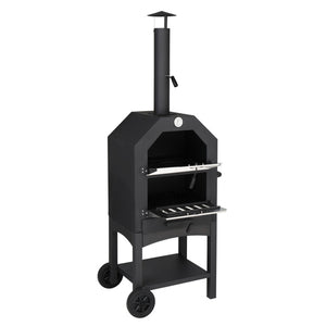 Outdoor Wood Fired Pizza Oven with Pizza Stone