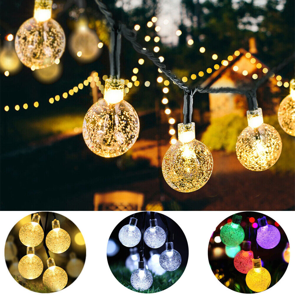 30 LED Outdoor String Lights With Color Options - The Yardtopia