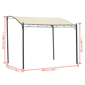 Luxurious Cream White Gazebo