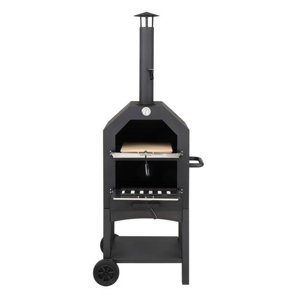 Outdoor Wood Fired Pizza Oven with Pizza Stone