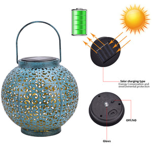 Outdoor Waterproof Garden Retro Iron Lamp - The Yardtopia