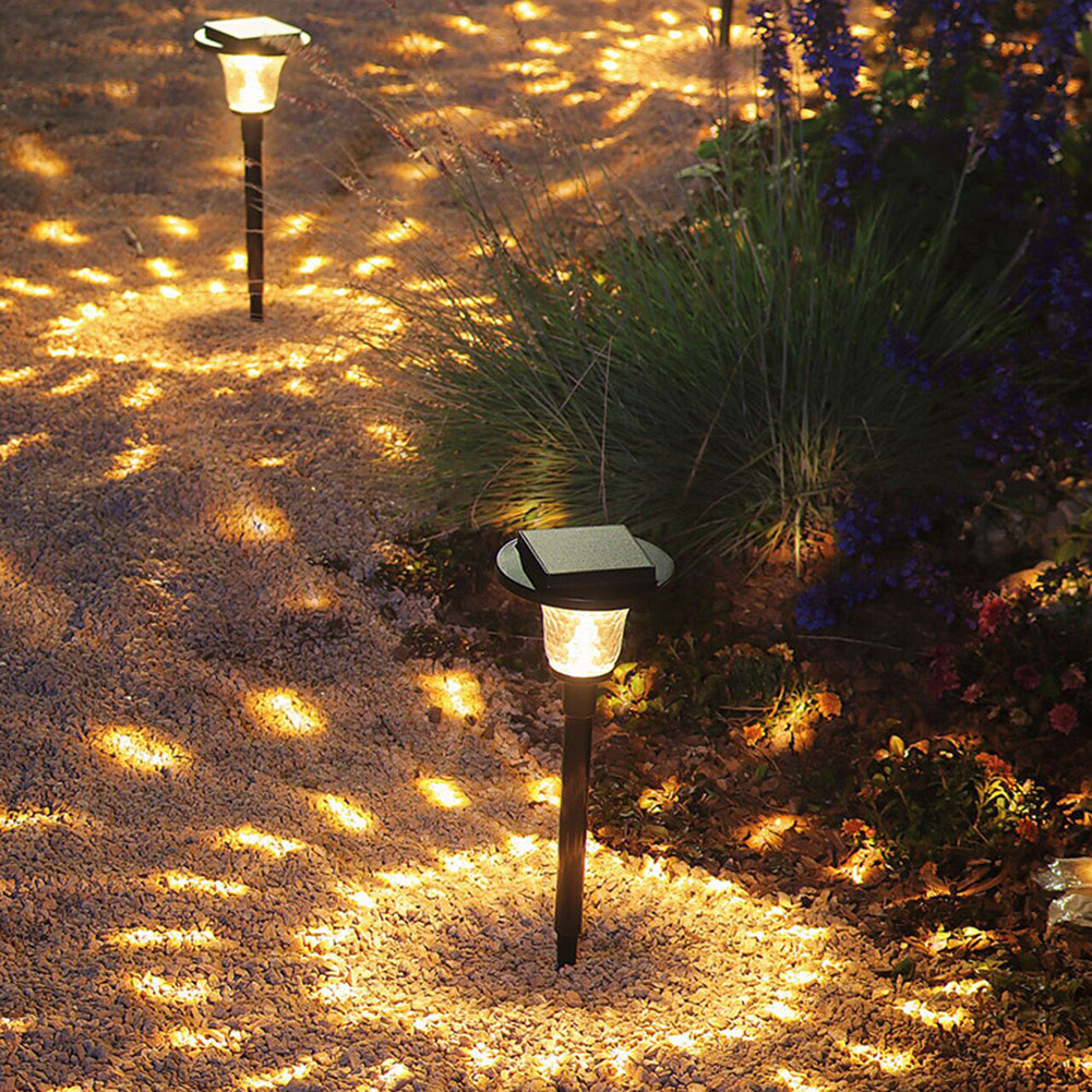 Solar Powered Outdoor Path Lights - 6 Piece Set