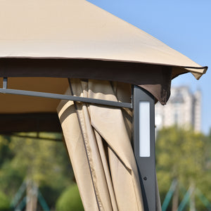 10ft Double Vented Gazebo Canopy