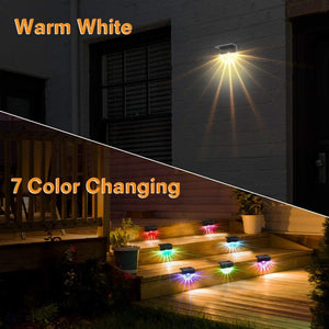 Outdoor Solar Deck Lights - Set of 6