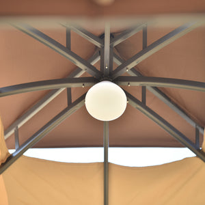 10ft Double Vented Gazebo Canopy