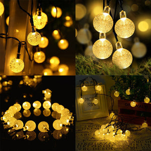 30 LED Outdoor String Lights With Color Options - The Yardtopia