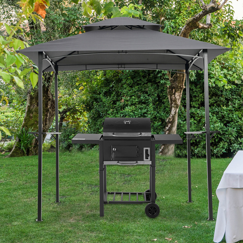 Outdoor Grill Gazebo - 8 x 5 Ft