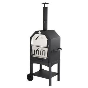 Outdoor Wood Fired Pizza Oven with Pizza Stone