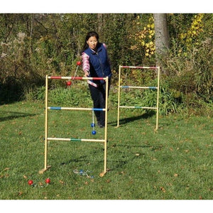 Ladder Toss Double Ladder Ball Game - The Yardtopia