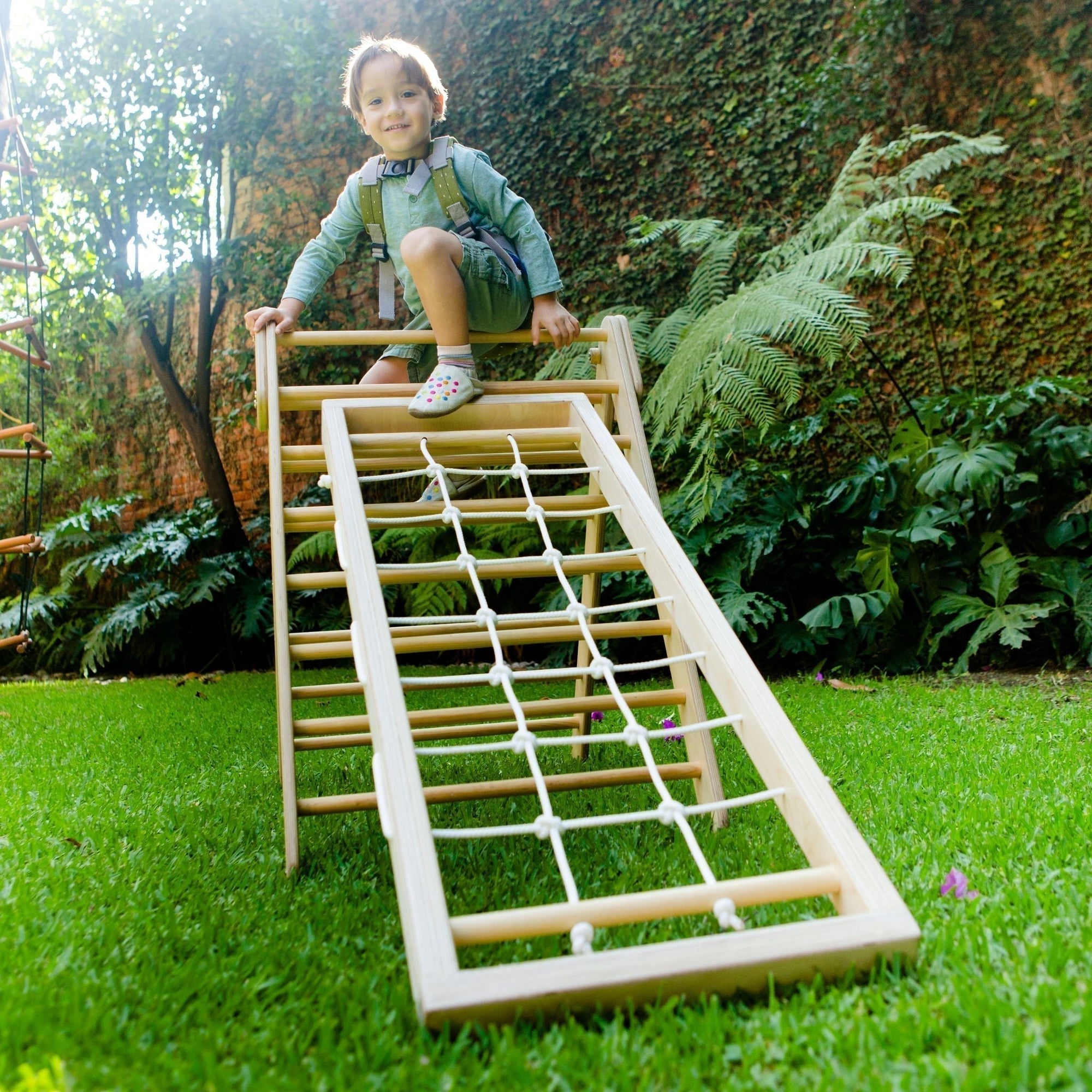 NET ROPE RAMP - The Yardtopia