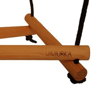 WIWIURKA WOODEN CLIMBER TRIANGULAR ROPE LADDER - The Yardtopia